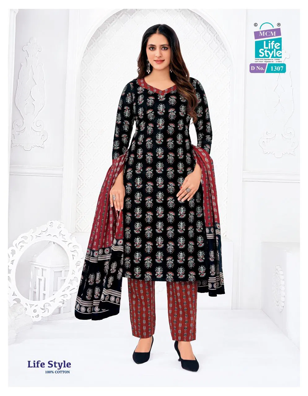 Lifestyle Vol 13 By Mcm Pure Cotton Printed Kurti Pant With Dupatta Wholesale Market In Surat